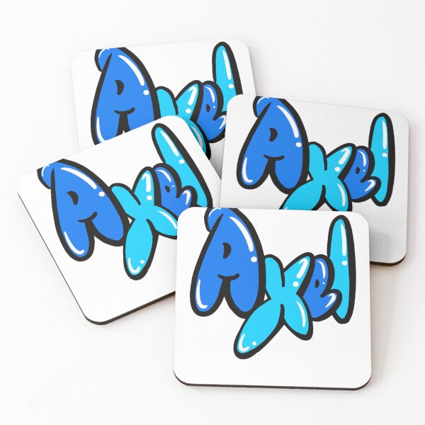 Item preview, Axel name in blue graffiti calligraphy Top 10 best personalised gifts for boys Axel designed and sold by Artonmytee.