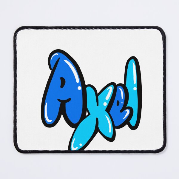 Item preview, Axel name in blue graffiti calligraphy Top 10 best personalised gifts for boys Axel designed and sold by Artonmytee.