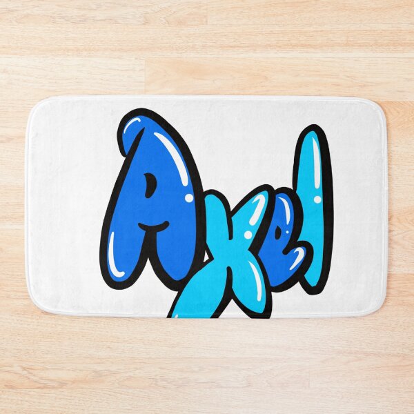 Item preview, Axel name in blue graffiti calligraphy Top 10 best personalised gifts for boys Axel designed and sold by Artonmytee.
