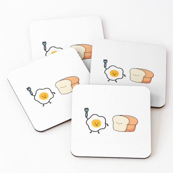 Item preview, kawaii bread with egg designed and sold by designing01Ar3.