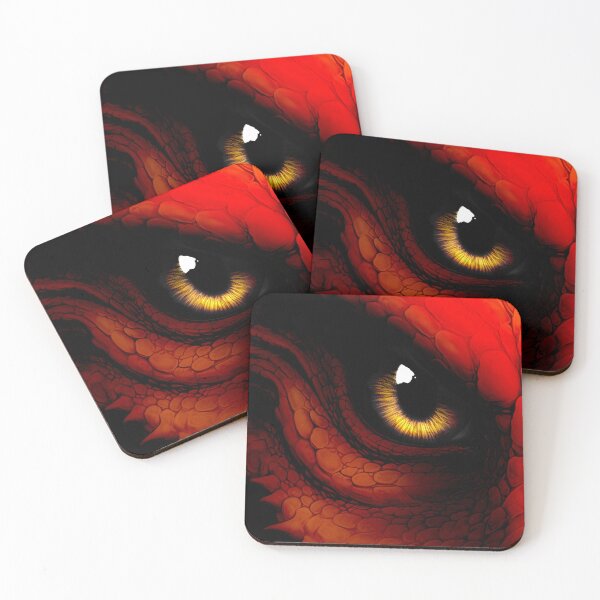 Item preview, Dragon's Eye – Fiery Gaze designed and sold by Imagoni.