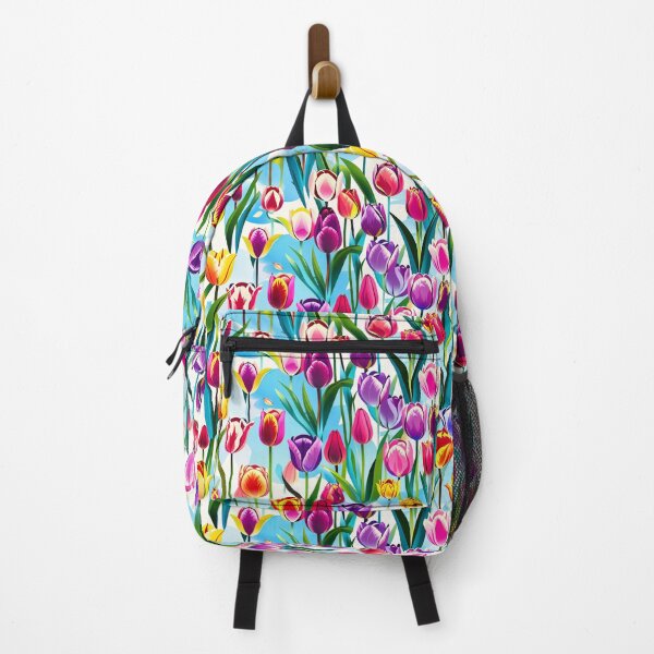 Item preview, Vivid Tulip Fields Pattern designed and sold by Canvas-Whispers.