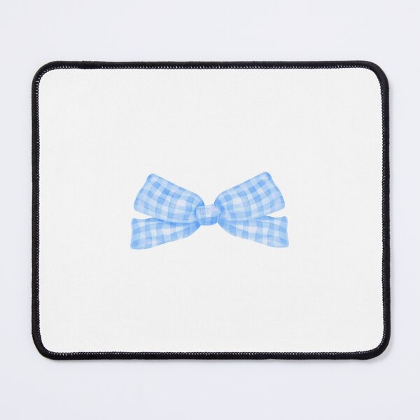 Item preview, Blue Gingham Bow designed and sold by Pinprint.