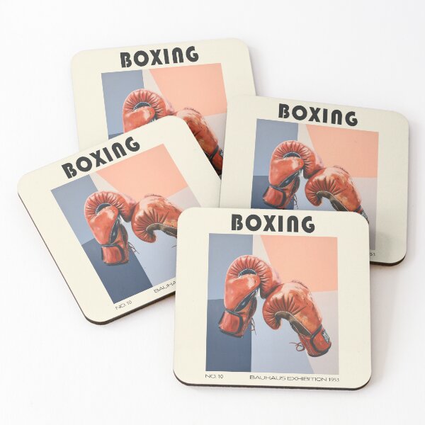Item preview, Boxing Gloves Red Bauhaus Mid Century designed and sold by MidCenturyStore.