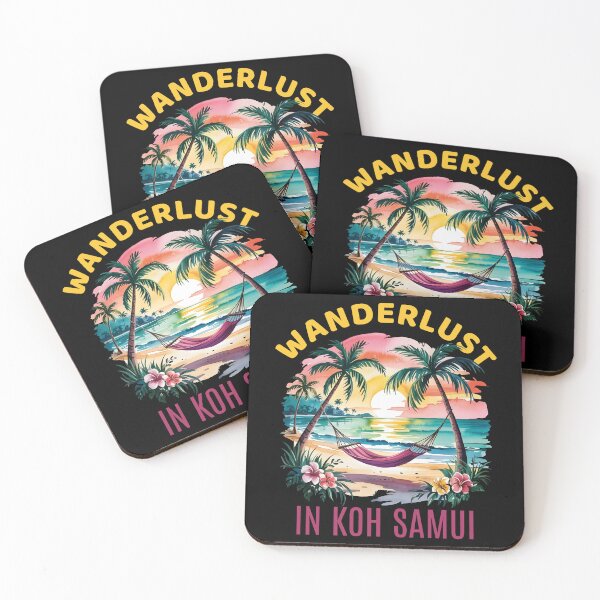 Item preview, Koh Samui   Peaceful  Scenic Watercolor | Wanderlust in Koh Samui  designed and sold by al21ex.