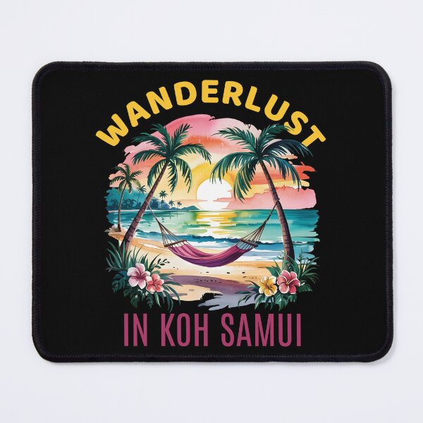 Item preview, Koh Samui   Peaceful  Scenic Watercolor | Wanderlust in Koh Samui  designed and sold by al21ex.