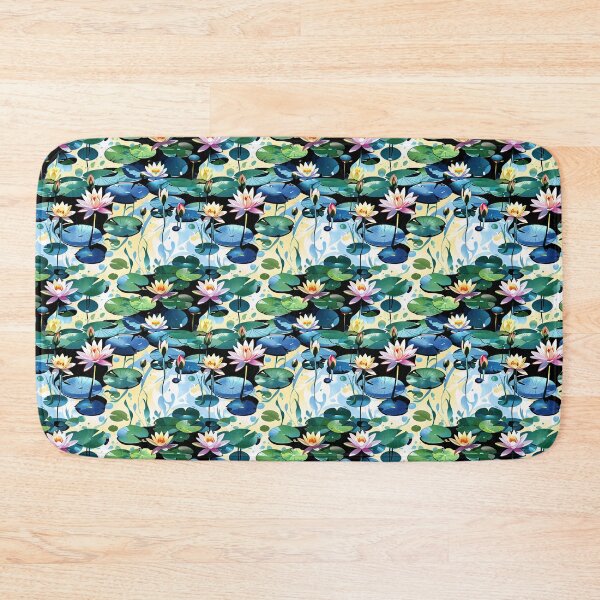 Item preview, Tranquil Water Lilies Pattern designed and sold by Canvas-Whispers.