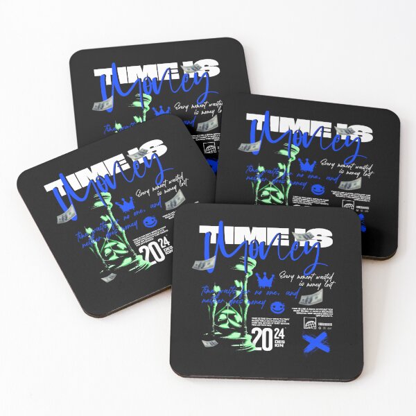 Item preview, Time Is Money – Hustle Never Sleeps designed and sold by Not Hugo.