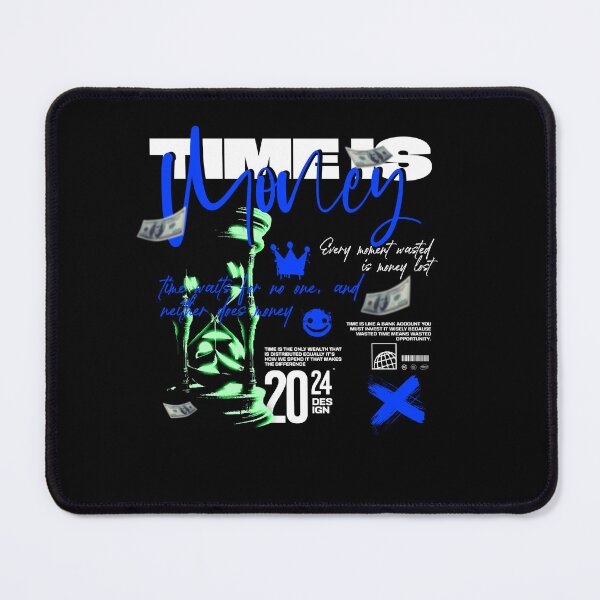 Item preview, Time Is Money – Hustle Never Sleeps designed and sold by Not Hugo.