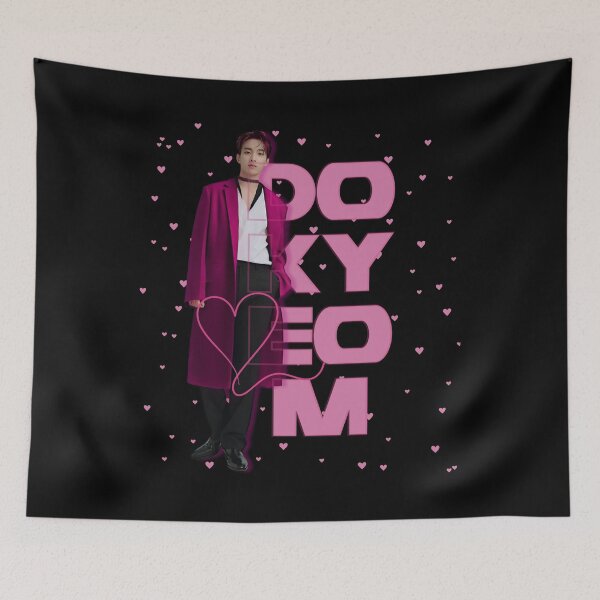 Item preview, dokyeom pink themed art designed and sold by cutiecatto17.