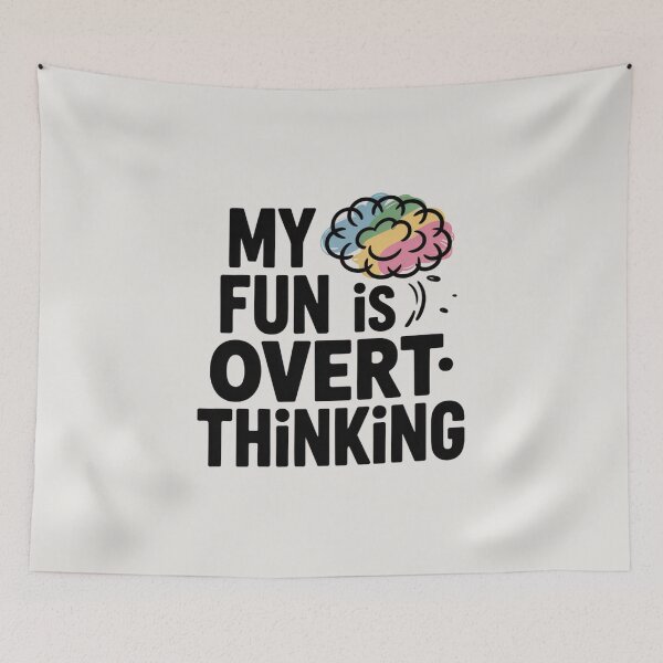 Item preview, My Fun is Overthinking designed and sold by SignumShop.