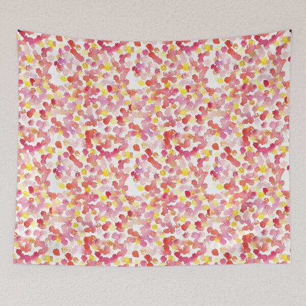 Item preview, Warm Tone Droplets Hand Painted Watercolor Spatter Paint designed and sold by GenAumonier.