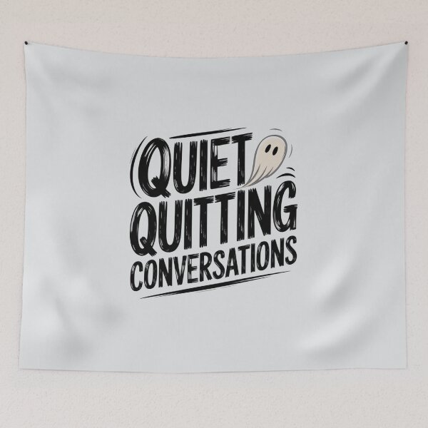 Item preview, Quiet Quitting Conversations designed and sold by SignumShop.