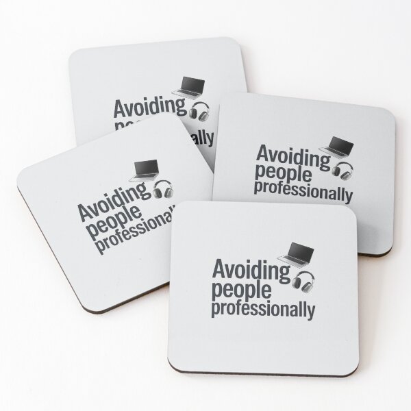 Item preview, Avoiding People Professionally designed and sold by SignumShop.
