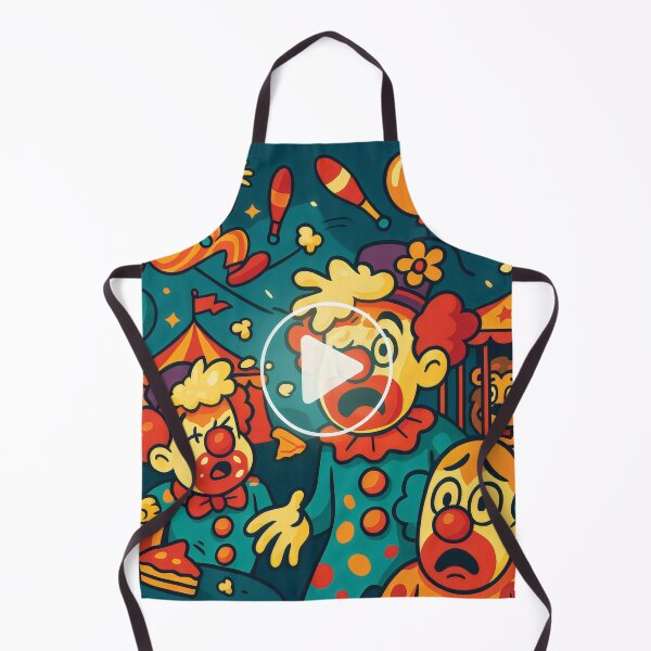 Item preview, Clown Show Meltdown - Surreal Circus Chaos designed and sold by ShineEyePirate.