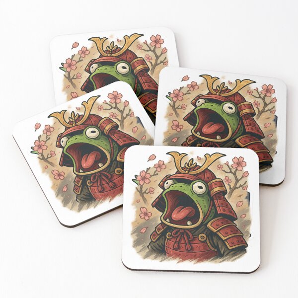 Item preview, Samurai Froggy Yelling at Destiny designed and sold by ALITOPRINCE.