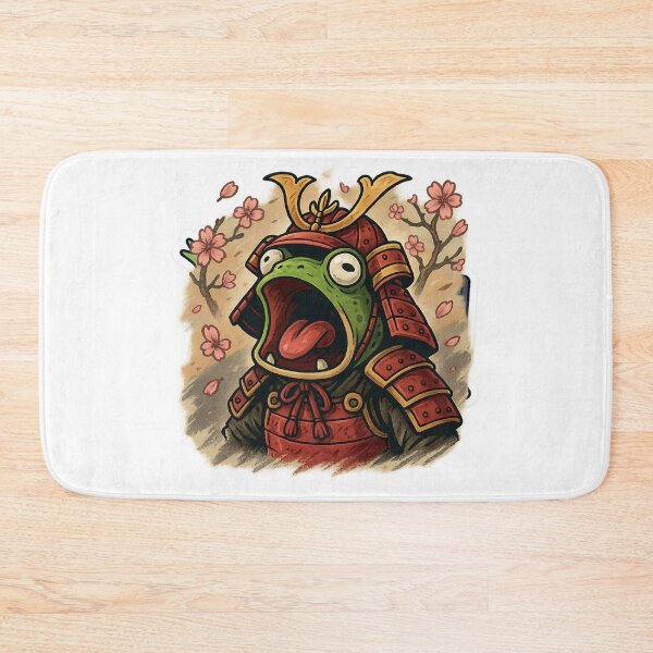 Item preview, Samurai Froggy Yelling at Destiny designed and sold by ALITOPRINCE.
