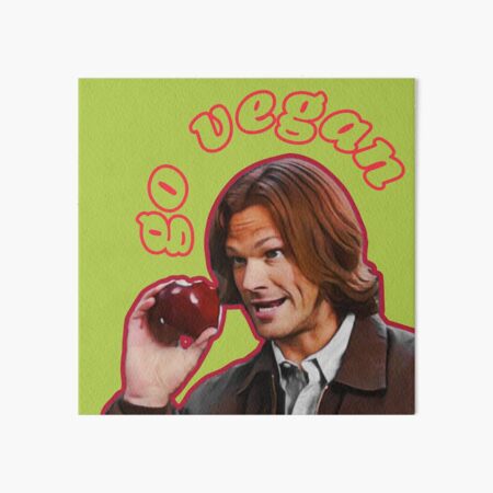 Artikel-Vorschau von SUPERNATURAL – SAM WINCHESTER – GO VEGAN, designt und verkauft von bisamwinchester ✨.