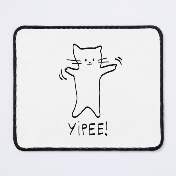 Item preview, Yipee cat brainrot meme designed and sold by Leila & the stars.