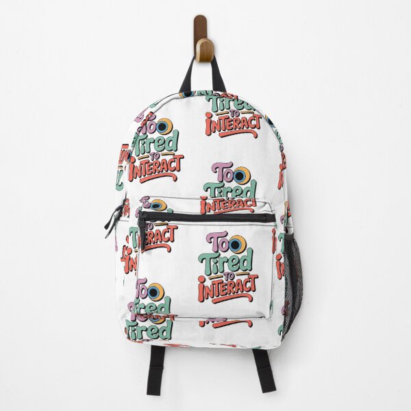 Item preview, Too Tired To Interact designed and sold by SignumShop.