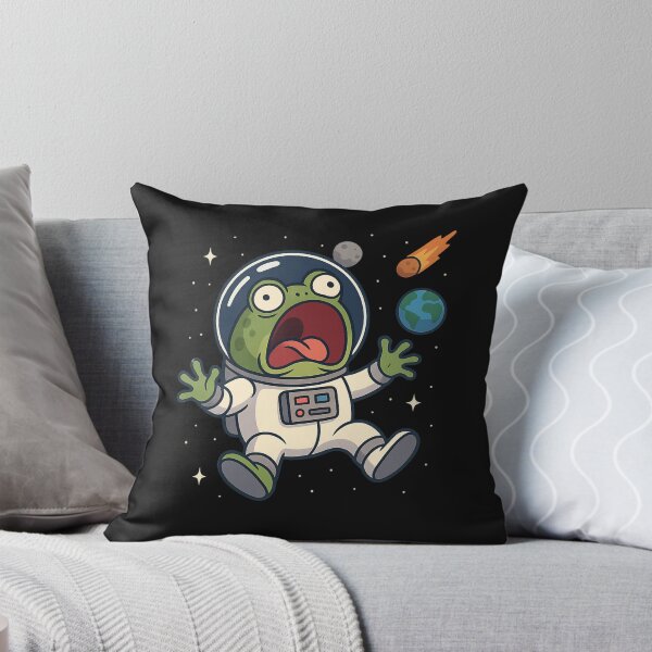 Item preview, Froggy in Space Panic Mode designed and sold by ALITOPRINCE.