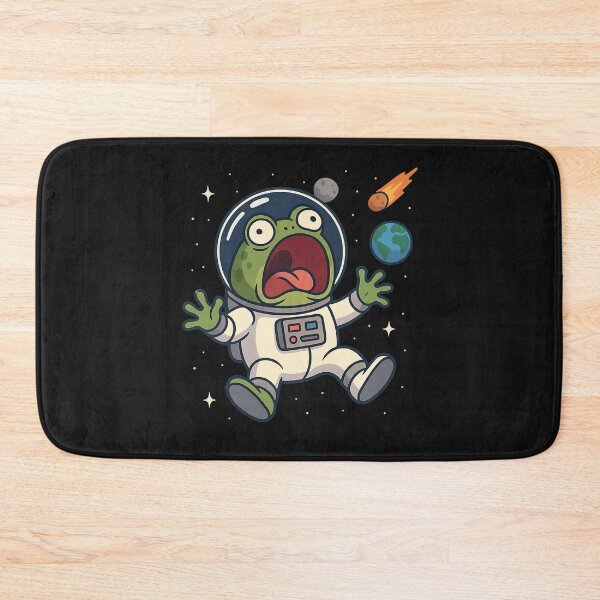 Item preview, Froggy in Space Panic Mode designed and sold by ALITOPRINCE.