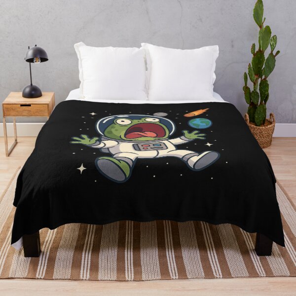Item preview, Froggy in Space Panic Mode designed and sold by ALITOPRINCE.