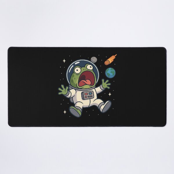 Item preview, Froggy in Space Panic Mode designed and sold by ALITOPRINCE.