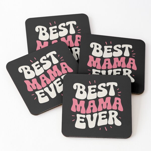 Item preview, Groovy Best Mama Ever Typography designed and sold by Hooodify.
