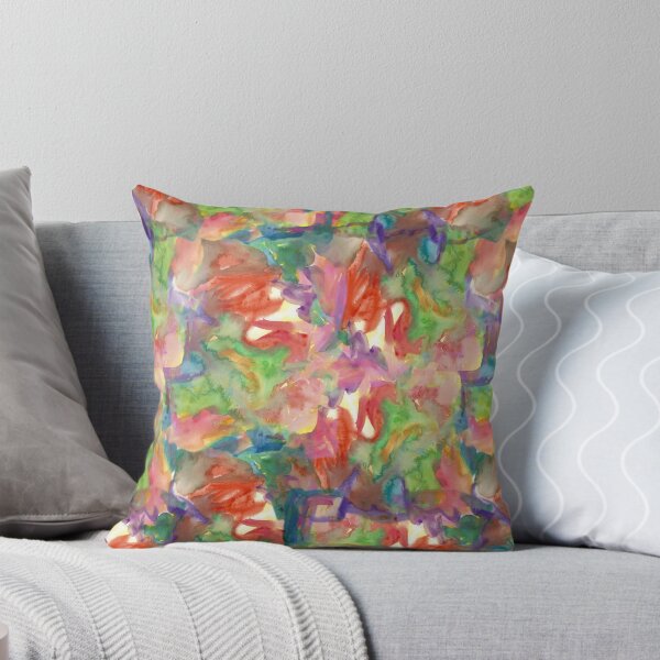 Item preview, Rainbow Hand Painted Multicolor Watercolor Abstract designed and sold by GenAumonier.