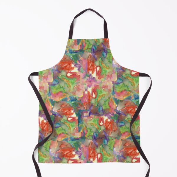 Item preview, Rainbow Hand Painted Multicolor Watercolor Abstract designed and sold by GenAumonier.