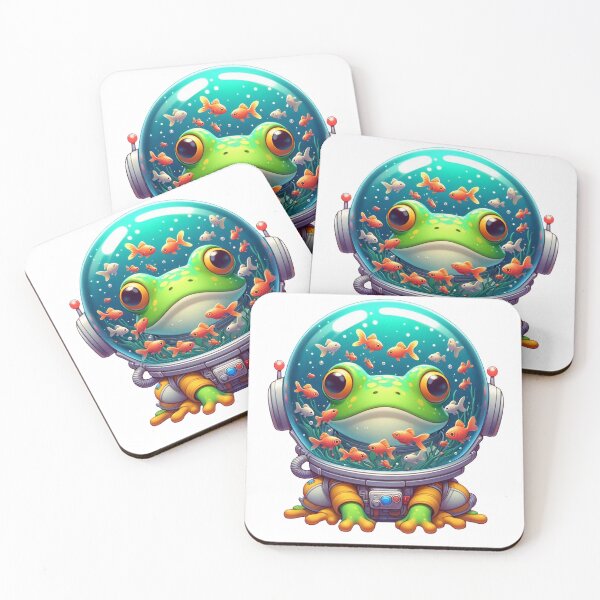 Item preview, Frog in Space designed and sold by Tranquilityyy.