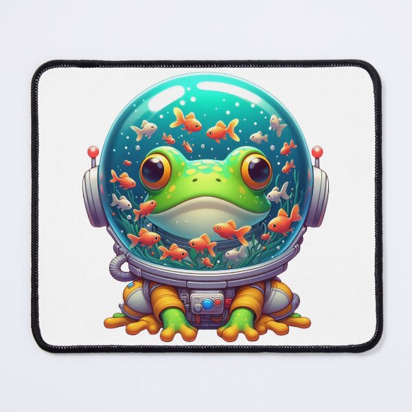 Item preview, Frog in Space designed and sold by Tranquilityyy.