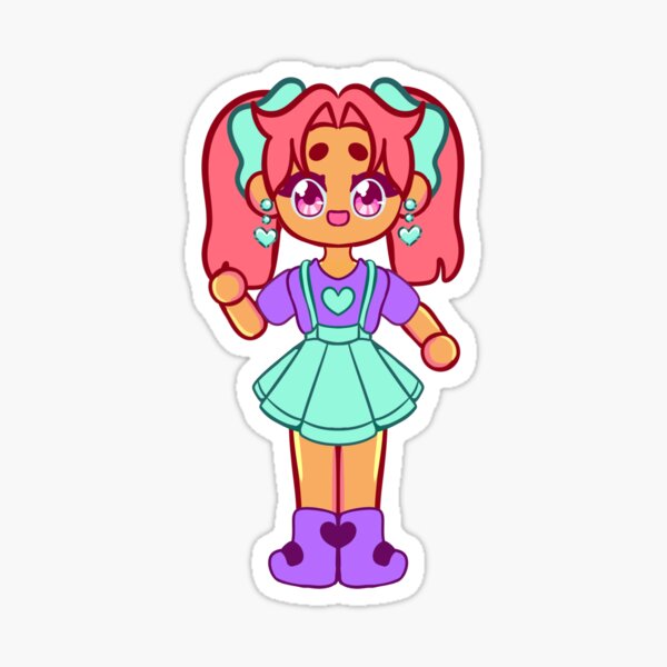 Vista previa del artículo con la obra «Atuendo casual y lindo de LadyKorie», diseñado y vendido por LadyKorieArt.