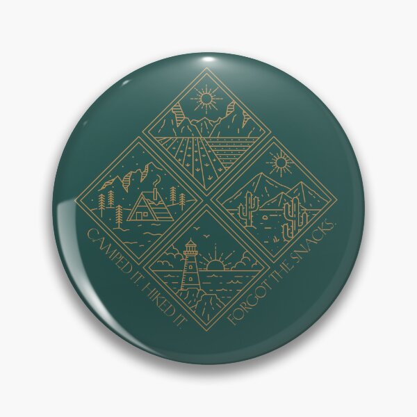 Item preview, Camped It. Hiked It. Forgot the Snacks – Funny Hiking for Outdoor Lovers designed and sold by ElixirCraft.