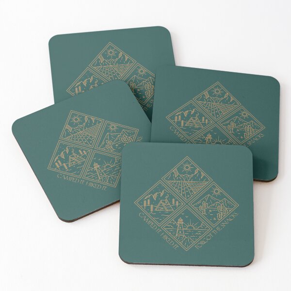 Item preview, Camped It. Hiked It. Forgot the Snacks – Funny Hiking for Outdoor Lovers designed and sold by ElixirCraft.