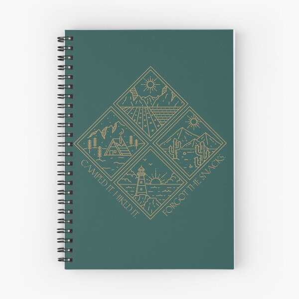 Item preview, Camped It. Hiked It. Forgot the Snacks – Funny Hiking for Outdoor Lovers designed and sold by ElixirCraft.