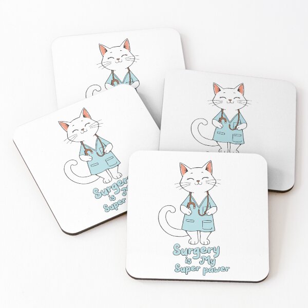 Item preview, Cat Surgery is My Superpawer designed and sold by FiesterArt.