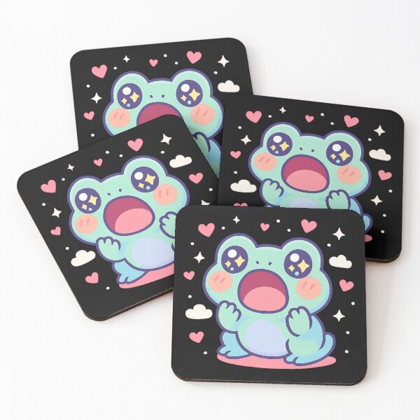 Item preview, Kawaii Screaming Froggy designed and sold by ALITOPRINCE.