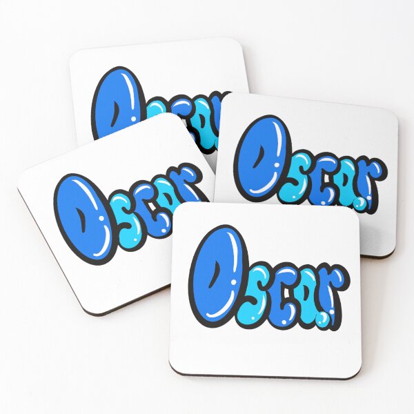 Item preview, Oscar name in blue graffiti calligraphy Top 10 best personalised gifts for boys Oscar designed and sold by Artonmytee.