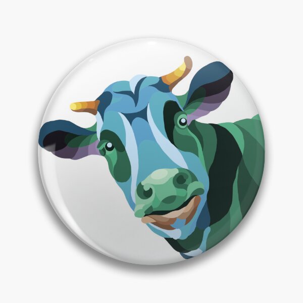 Item preview, Colourblock Cow designed and sold by ghartdesign.