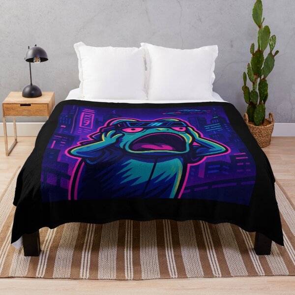 Item preview, Cyberpunk Screaming Froggy designed and sold by ALITOPRINCE.
