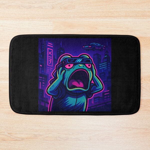 Item preview, Cyberpunk Screaming Froggy designed and sold by ALITOPRINCE.