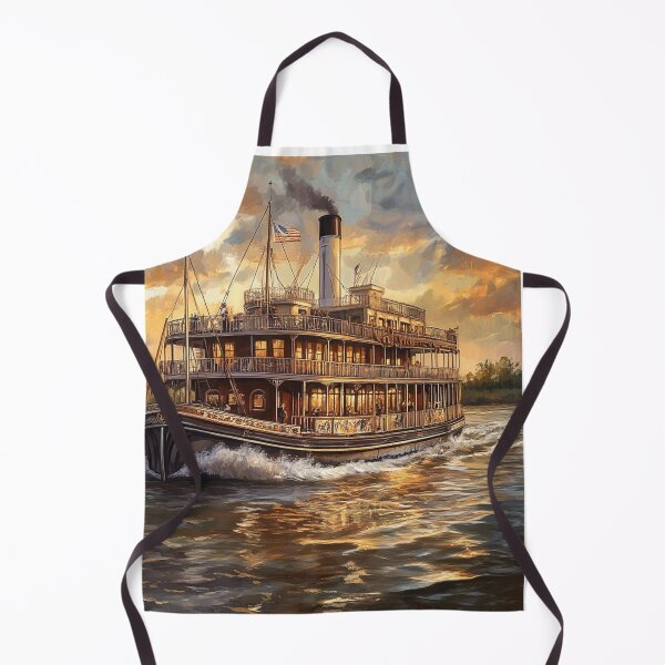 Item preview, Mississippi River paddle steamer Mark  riverboat designed and sold by JanChryzostom.