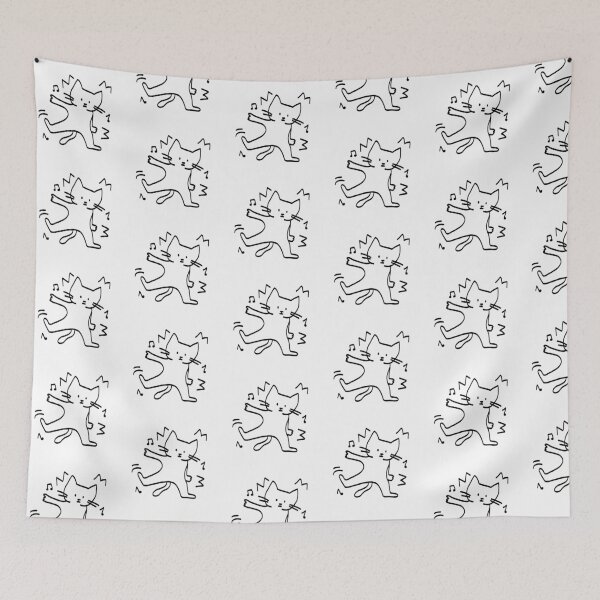 Item preview, Breakdancing cat meme designed and sold by Leila & the stars.