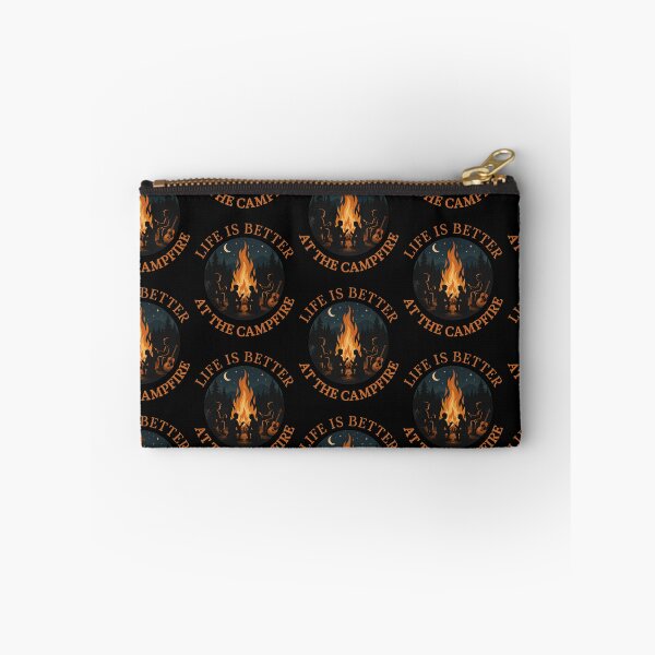 Item preview, Life Is Better At The Campfire designed and sold by Maggie Mustard.