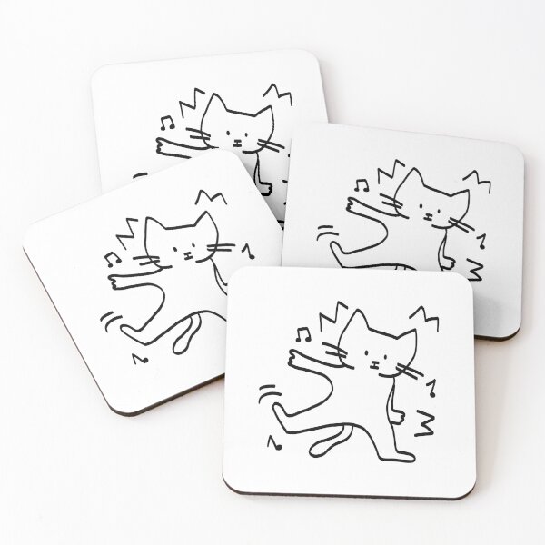 Item preview, Breakdancing cat meme designed and sold by Leila & the stars.