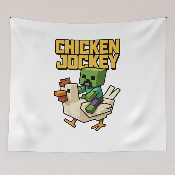 Item preview, Funny Chicken Jockey Gaming designed and sold by TwistedTeeCo.