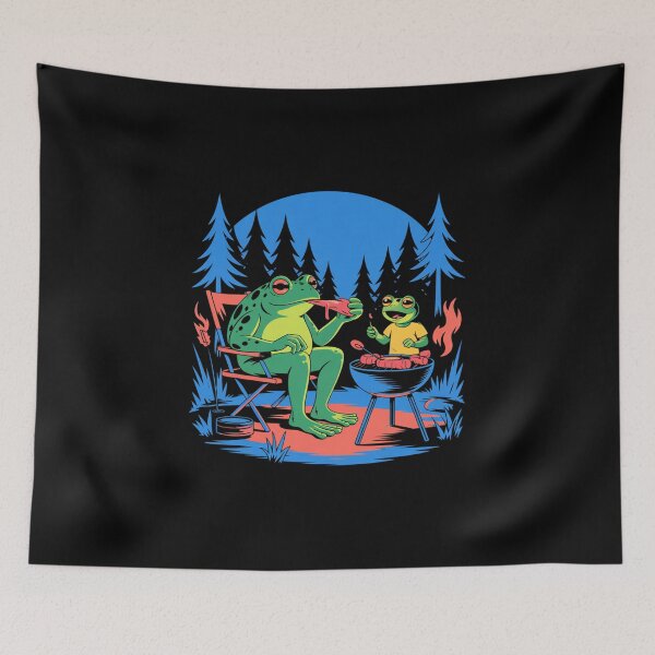 Item preview, Frog's BBQ Adventure designed and sold by ATOTI.