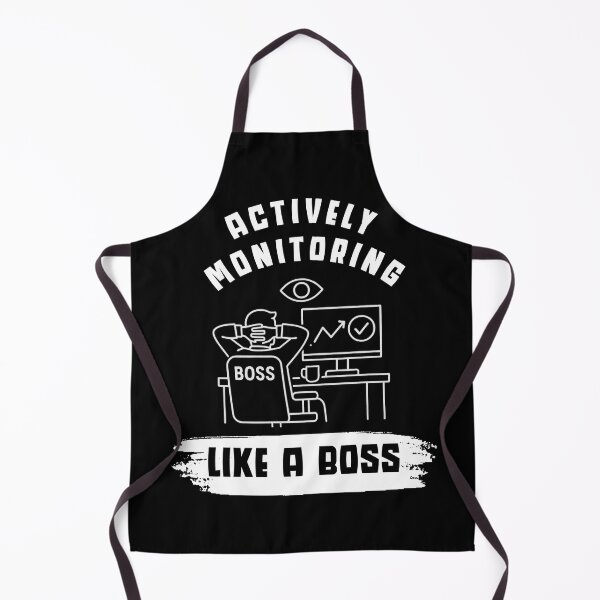 Item preview, Actively Monitoring Like A Boss Funny Design designed and sold by Maggie Mustard.